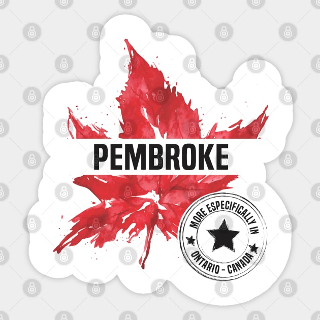 Pembroke in Ontario Sticker by C_ceconello